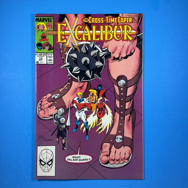 Excalibur #13 Cross-Time Capter Marvel Comics 1989 Chris Claremont X-Men