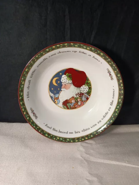 Portmeirion Studio Porcelain Susan Winget "A Christmas Story" Serving Bowl