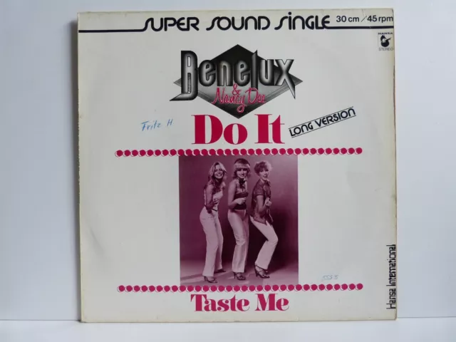 Benelux & Nancy Dee – 12" Maxi – Do It /Hansa International 600 066-213 von 1979