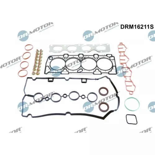 1x Dichtungssatz, Zylinderkopf Dr.Motor Automotive DRM16211S passend für OPEL