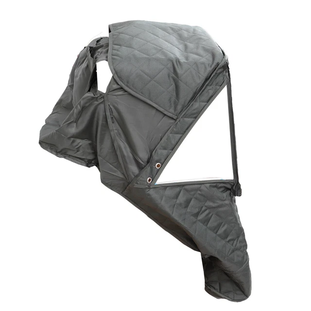 Kinderwagenabdeckung Wetterschutz Regencape Für Grey