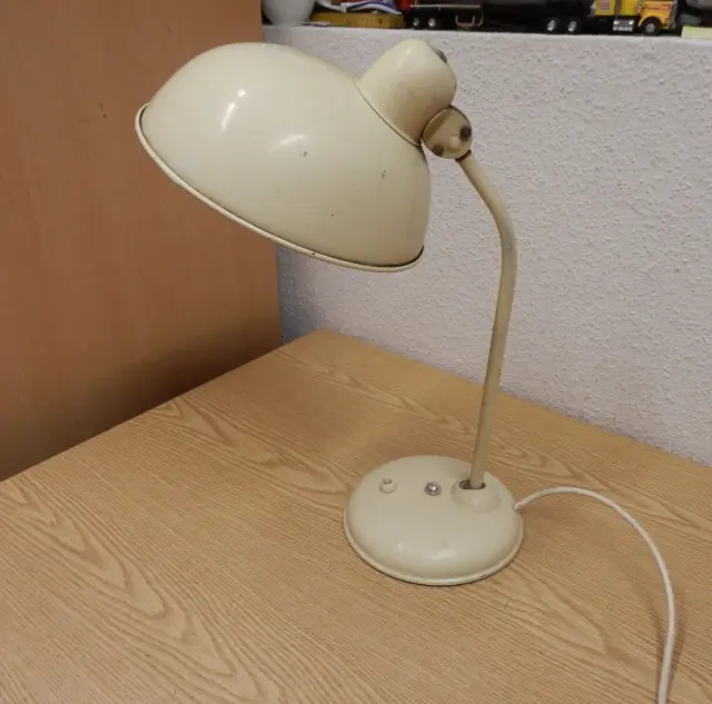 20er-40er Werkstatt-Schreibtischlampe Lampe Industrie Bauhaus Art Déco 30s