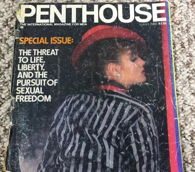 PENTHOUSE MAGAZINE July 1986 Krista Pflanzer Pet Of The Month 6.59