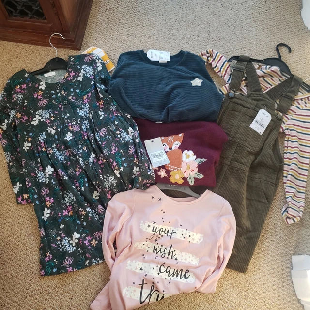 Girls Bundle Clothes All NEW 5-6 Years Next, Tu