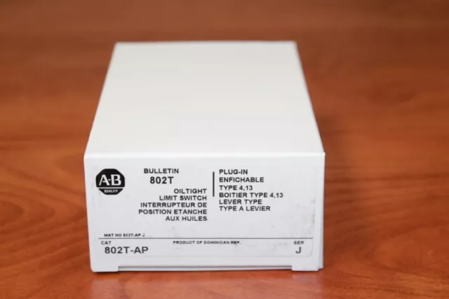 Allen-Bradley 802T-AP OILTIGHT LIMIT SWITCH New