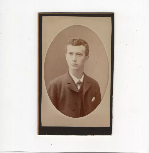 CDV Foto Herrenportrait - Frankfurt Main 1880er