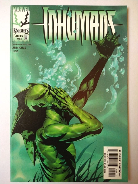Inhumans #9 Vol. 2 Marvel Knights Comics 1999 MCU VF/NM