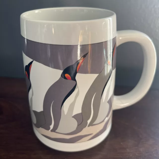 Otagiri Tom Taylor Penguin Coffee Mug Cup emperor penguins winter Christmas