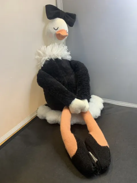 Pillowfort Ostrich Plush Target Plush Stuffed Animal Black Ballerina Doll Toy D