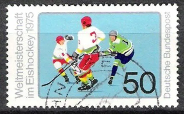 BUND Nr.835 Eishochey WM 1975, gestempelt