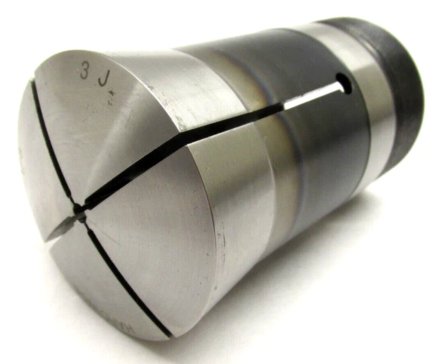 HARDINGE 1/8" 3J ROUND COLLET w/ INTERNAL THREADS