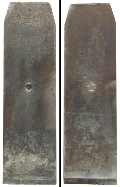 Orig. Two-Inch Width Cutting Iron for Birmingham No. 101 Plane - mjdtoolparts