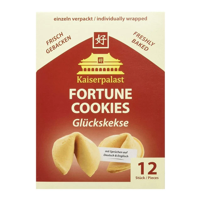 Fortune Cookies Avec Saveur Vanille Emballé Individuellement De Kaiserpalast