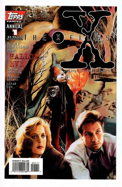 X-Files Annual #1 1995 VF+ (Topps)