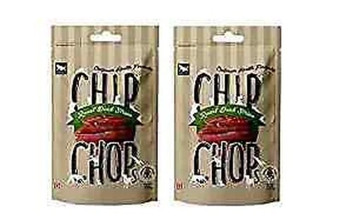 Heads Up For Tails Premium Perro Comida Delicias Pato Tira Asado , Natural Sano