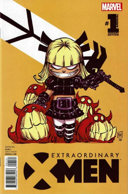Extraordinary X-Men Annual #1B VF/NM; Marvel | Skottie Young variant Magik - we