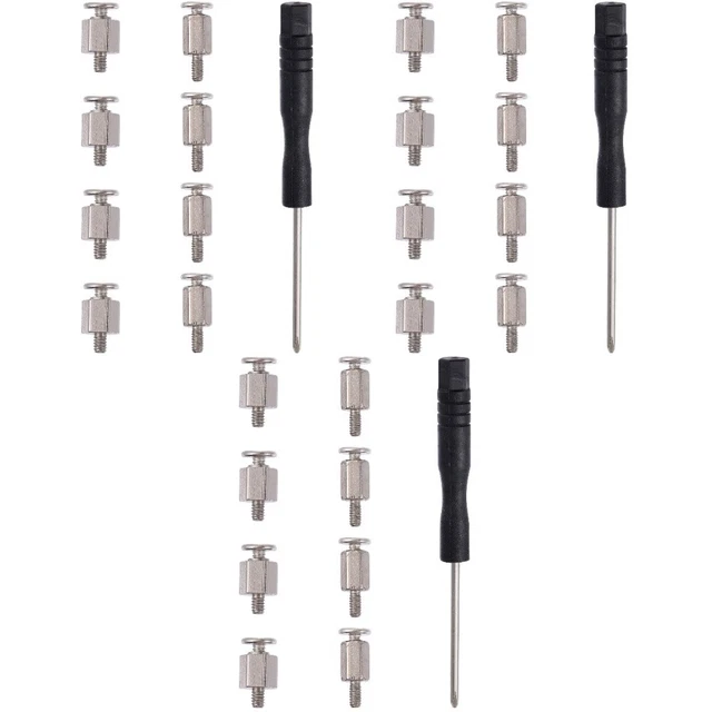 3 Sets Computer Accessory Screw Set Laptop Holder Stand Accessories