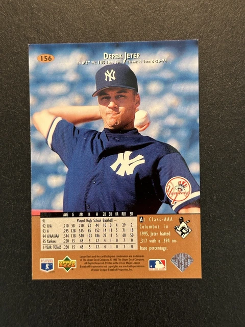 Stunning Derek Jeter 1996 Rookie Card Photos