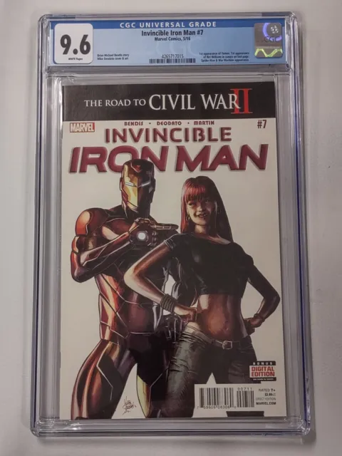 Invincible Iron Man #7 Marvel Comics 2016 1st Appearance Tomoe CGC 9.6