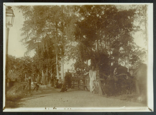 Indochine Vietnam COCHINCHINE, Long Xuyên, Vintage citrate print 1902 - 13x17,8