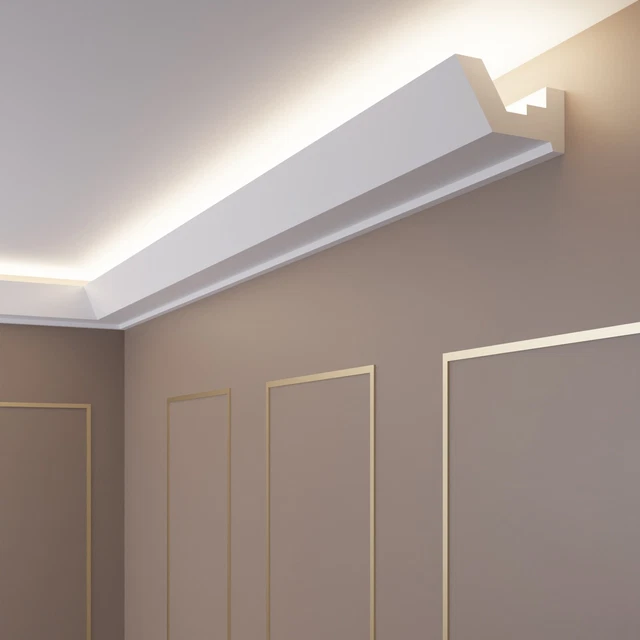 6 metros de banda led perfil stuckleiste para iluminación indirecta XPS ol-2 Cas