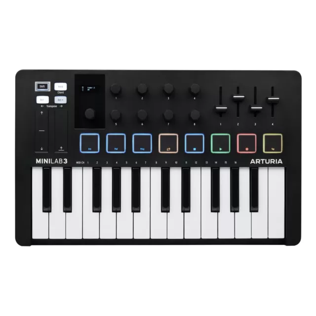 Arturia MiniLab 3 Black - Master Keyboard