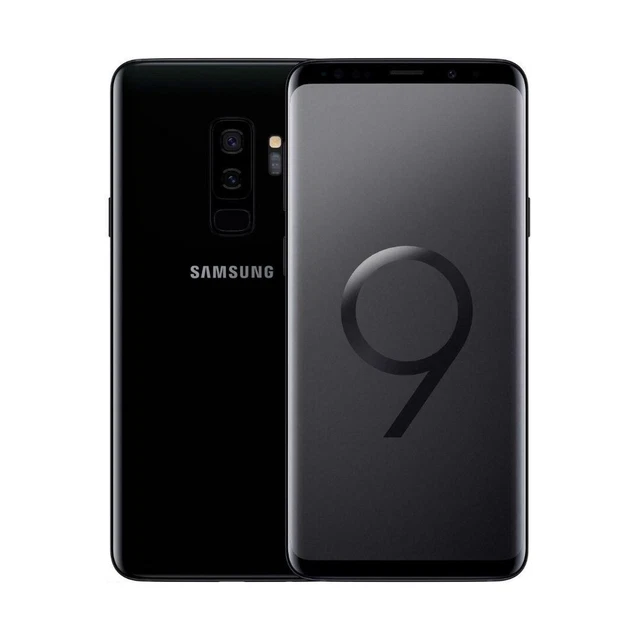 Samsung Galaxy S9+ Schwarz - Gebraucht mit Fehlern - B516