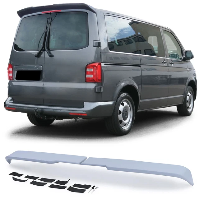 Spoilerschwert Cuplippe Splitter Aus ABS Für VW Bus T6.1 Mit ABE Schwarz Glanz