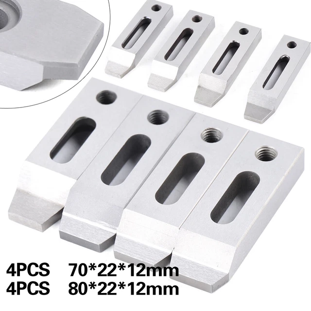 4 Pcs Wire EDM Fixture Board Jig Tool M8x1.25 Screw Clamping/Leveling Reliable