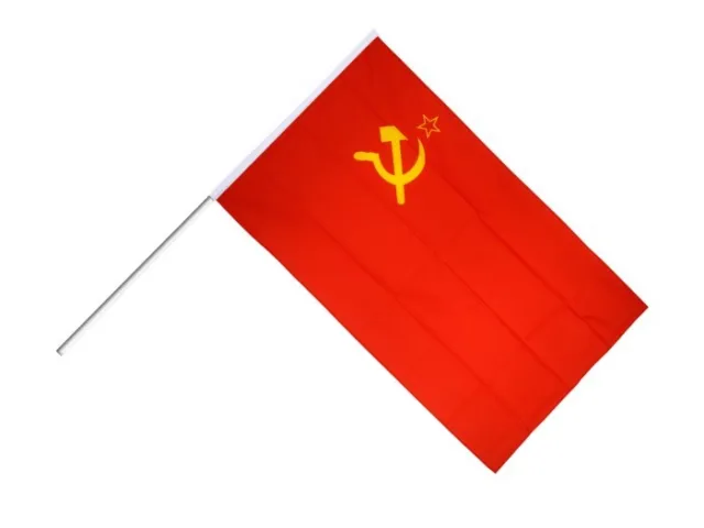 Stockflagge Stockfahne UDSSR Sowjetunion 60x90cm Fahne Flagge mit Stock