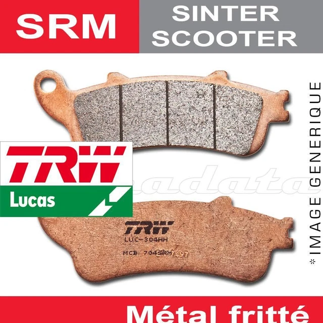 Plaquettes De Frein Arrière TRW Lucas MCB 685 SRM Pour Suzuki Burgman AN 400 (1999-2002)
