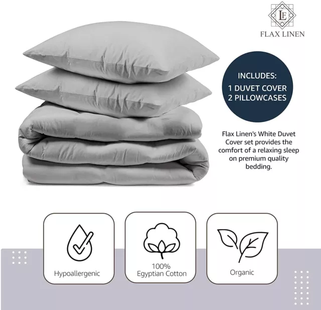 Flax Linen Adora Design Duvet Cover Set Provides The Comfort Cotton Bedding 2