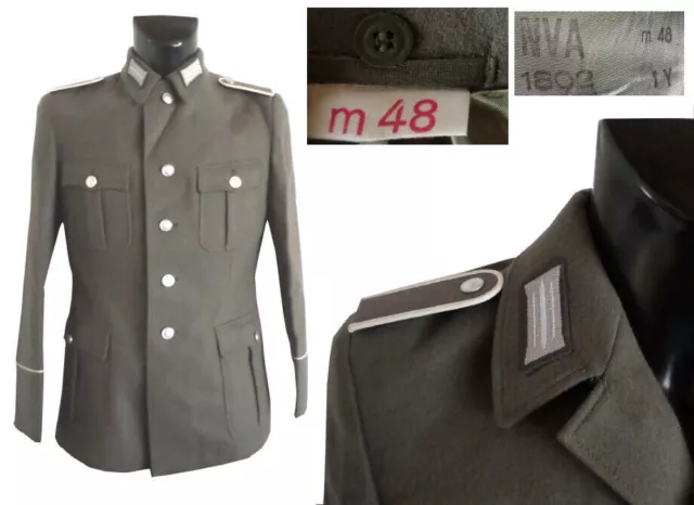 DDR Deutsche Armee NVA Uniform Jacke Soldat m48 East german army soldier Jacket