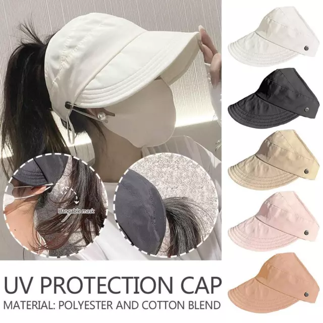 Wide Brim Sun Protection Empty Soft Hat UV Protection Hat Sun E N D1E5