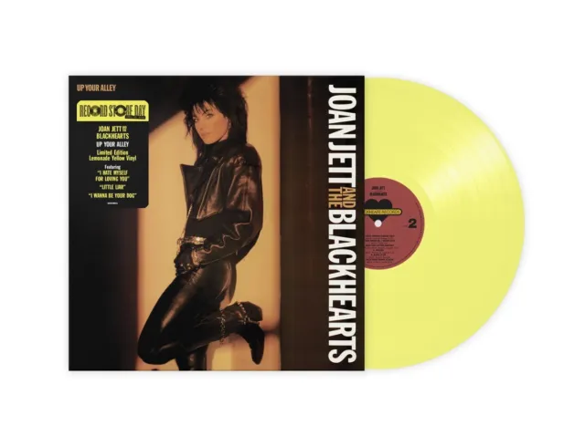 Joan Jett & the Blackhearts Up Your Alley LTD 1LP Vinyl Record Store Day 2023