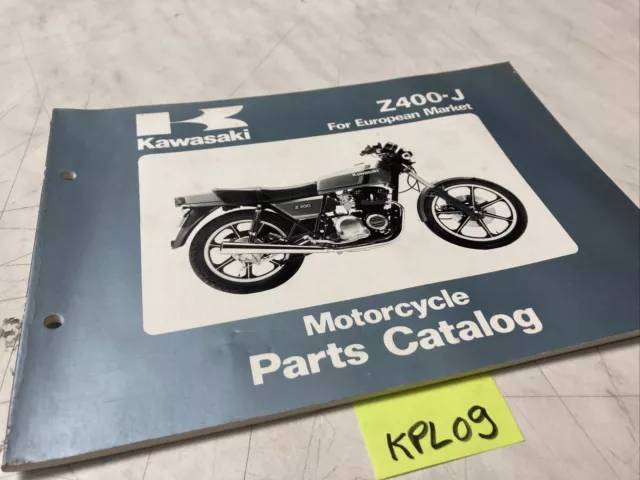 Kawasaki Z400 J1 Z KZ 400 catalogue pièces détachées parts list 400Z