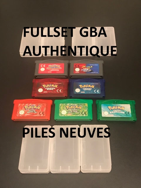 Pokémon Version Émeraude Sur Game Boy Advance (GBA) - Authentique - Bon état