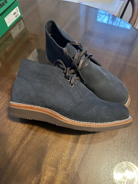 NEW MENS CHIPPEWA Milford Chukka Boots Shoes Brown Suede 1901G08