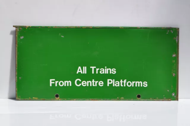 V.R. Rail Bathgate indicator sign
