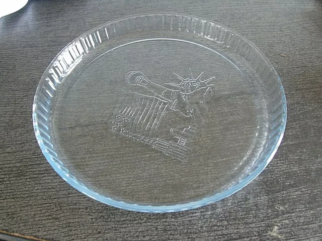 Moule à tarte 24 cm en verre transparent CLASSIC