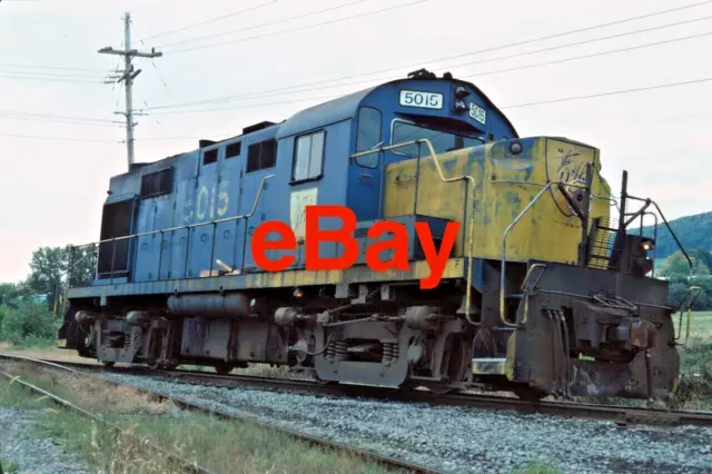 Delaware & Hudson ALCO RS11 D&H 5015 Original Kodachrome 35mm Slide