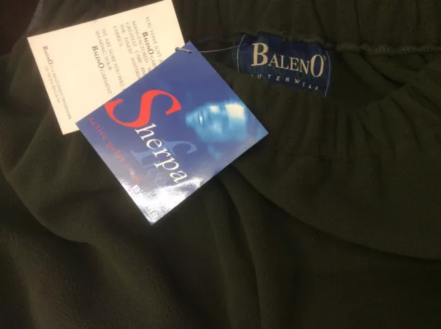 Sioen Baleno Sherpa Fleece Hose Lugano Fleecehose olivegrün XXL Neu