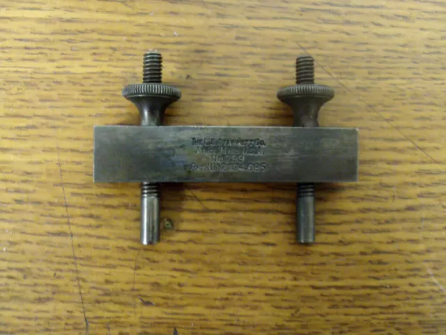 Vintage Starrett No. 299 Rule Clamp Capacity up to 1-1/4"