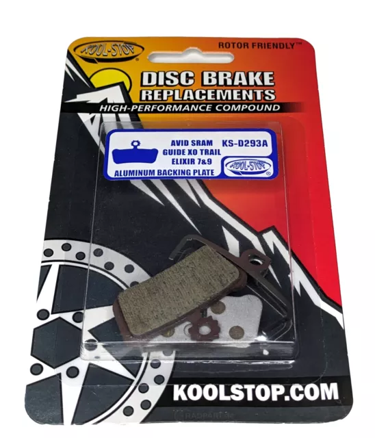 Kool-Stop Alu Bremsbeläge KS-D293A Sram Guide R/RS/RSC Elixir 7/9 Avid XO