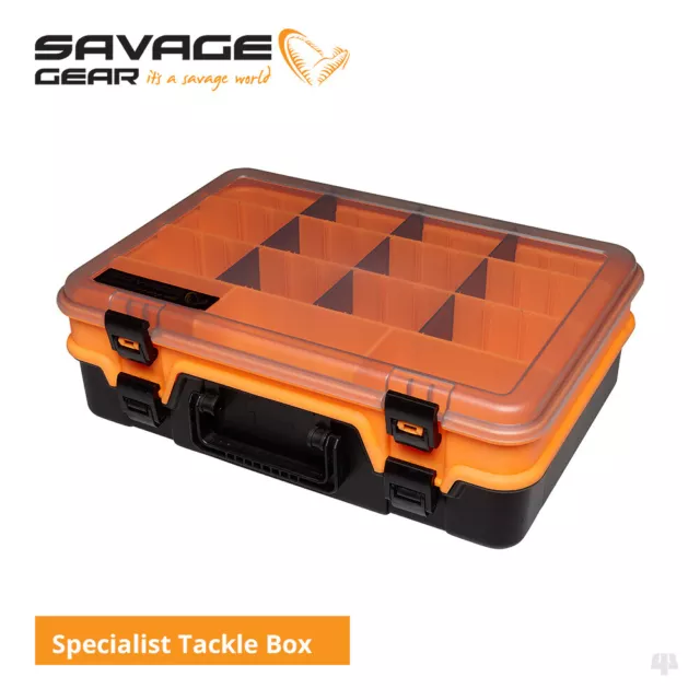 SAVAGE GEAR SYSTEM Box Bags - Pike Perch Zander Bass Wrasse Lure Fishing  Luggage £41.95 - PicClick UK