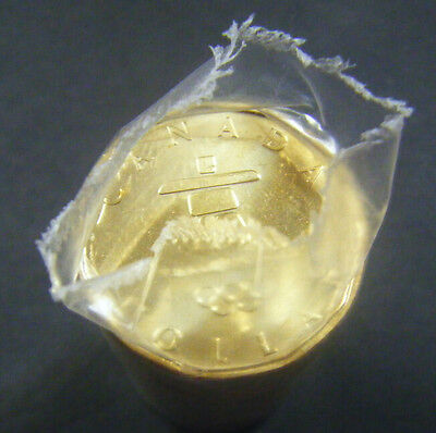 2010 Canada Olympic Lucky Loonie Roll (25 coins)  $1 coin One Dollar Canadian