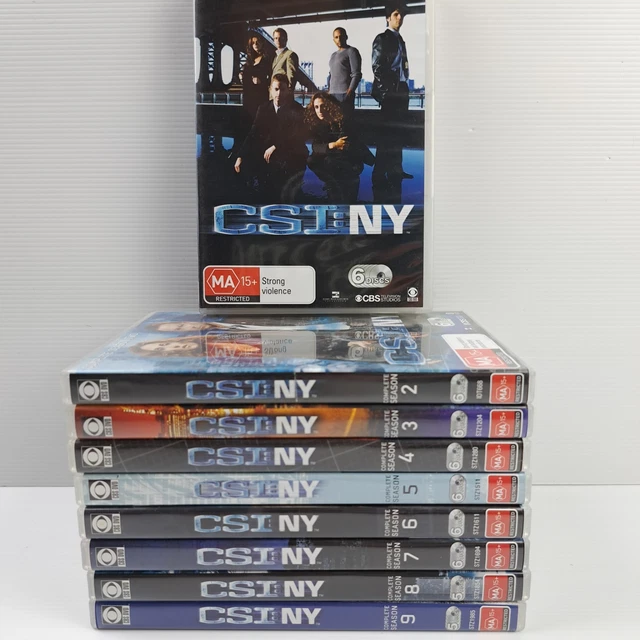 CSI NY SEASONS 1 2 3 4 DVD TV Series Region 4 $39.00