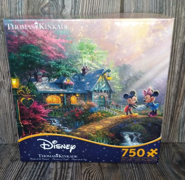 DISNEY MICKEY MINNIE Hollywood Jigsaw Puzzle 750 Pieces New! Thomas