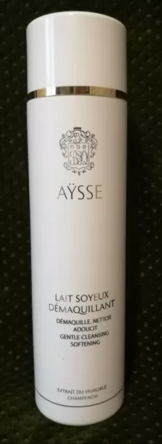 LAIT SOYEUX DÉMAQUILLANT  AYSSE  200 ml  démaquille nettoie adoucit