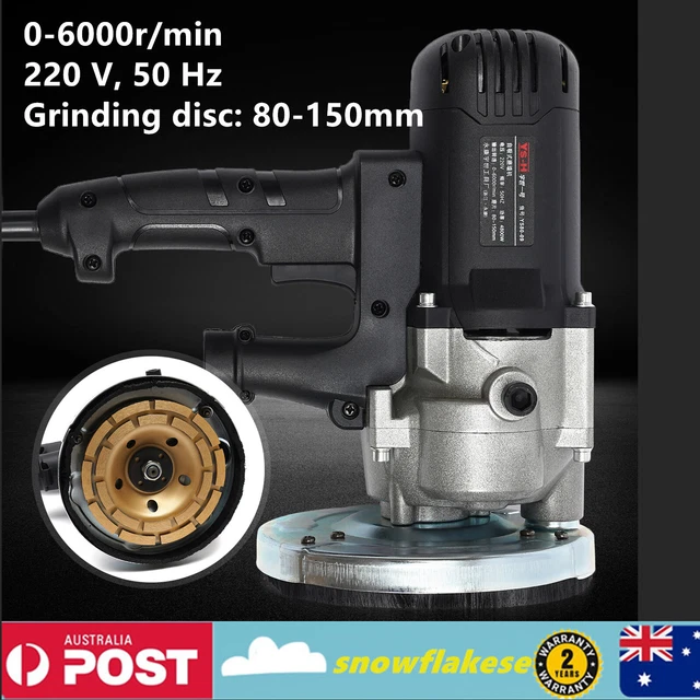 FLOOR GRINDER CONCRETE Cement Mortar Handheld Smoothing Sander